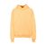 Sweat à capuche orange en coton bio - sandstone orange
