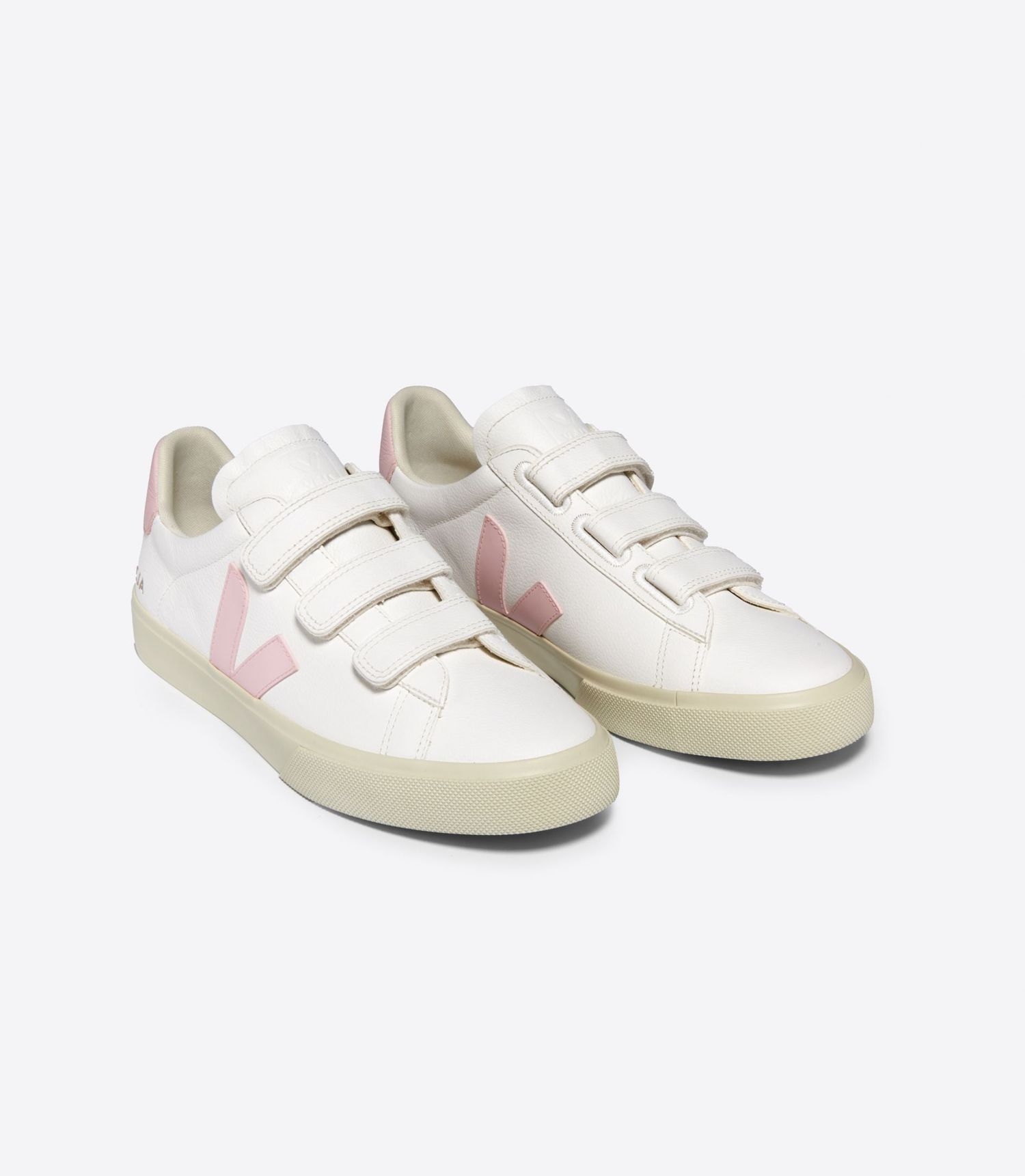 Extra White Basket Veja Femme Scratch Soldes Velcro Basket Veja