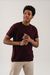 T-shirt manches courtes en coton bio - bordeaux "oxblood red" - Colorful Standard