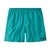 Short léger en matière recyclée | bleu turquoise "baggies shorts subtidal blue" - Patagonia