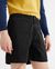 Short cargo noir en coton bio - kivu