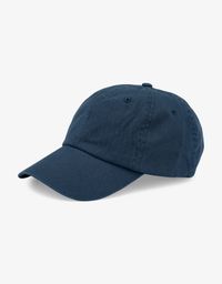 Casquette bleue pétrole en coton bio - cap petrol blue