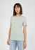 T-shirt à rayures vertes en tencel et coton bio - lidaa small stripes