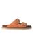 Sandales en croûte de velours certifié | orange "hawaii velour apricot" - Genuins
