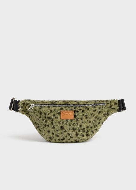 Sac banane matières recyclées | vert "olivia waistbag - olivia" - Wouf