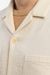 Chemise en coton bio | écru "leisure shirt washed sand" - Rotholz