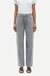 Jean ample en coton bio et recyclé | gris "shelly jeans mist" - Samsoe Samsoe