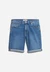 Short en jean en coton bio et chanvre | bleu "naailo hemp indigo groove"