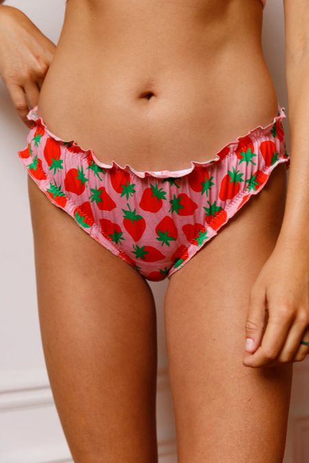 Culotte bloomer coton bio | rose strawberry - We Are Jolies
