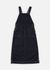 Robe en coton biologique | bleu "malwa workwear denim dress - dark blue" - Nudie Jeans