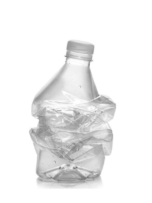 Bouteilles PET de 500 ml en matériau recyclé ✓ avec marque de