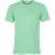 T-shirt vert clair en coton bio - seafoam green