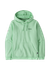 Sweat à capuche en coton et polyester recyclés | vert "fitz roy icon uprisal hoody - rinsed green" - Patagonia