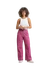 Pantalon cargo en coton bio | rose "workwear pants vara canvas violet purple red"