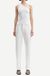 Jean droit blanc en coton bio - susan jeans ecru