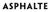 Logo de Asphalte