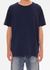 T-shirt en coton bio | bleu marine "roffe t-shirt french bue" - Nudie Jeans