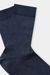 Chaussettes en lin et coton bio | marine "linen socks navy" - About Companions