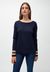 Pull marine rayures en coton bio - feenaa