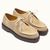 Derbies made in france en cuir velours certifié | beige "padror v beige" - Kleman