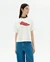 T-shirt en coton biologique | blanc "chilli lucia tee - white" - Thinking Mu