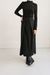Jupe en laine certifiée | noir "black marty skirt"