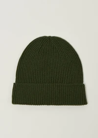 Le bonnet en laine mérinos recyclée | vert