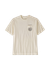 T-shirt en matières recyclées | ecru à motifs imprimés "commontrail pocket birch white"