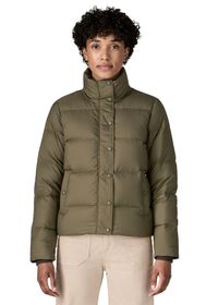 Doudoune en matière recyclée | vert "w's silent down jkt - bsng"