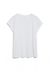T-shirt en coton bio | blanc "idaara white"