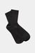 Chaussettes en lin et coton bio | noir "linen socks black"