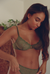 Soutien-gorge en matière recyclée | kaki "isis bra kaki"