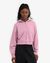 Sweat crop zippé en coton bio | organic crop zip hood - cherry blossom