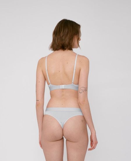 Pack 2 tangas bleu ciel en tencel - cloudy blue