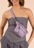 Sac banane en cuir | mauve "beck's bum bag - pale mauve leather" - O My Bag - 5
