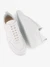 Baskets basses en cuir certifié | blanc "b0 full white" - Belledonne Paris