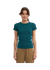 T-shirt côtelé en coton biologique | bleu "organic rib ss t-shirt - ocean green" - Colorful Standard