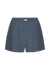 Short en lin bio | bleu "organic linen shorts - petrol blue"