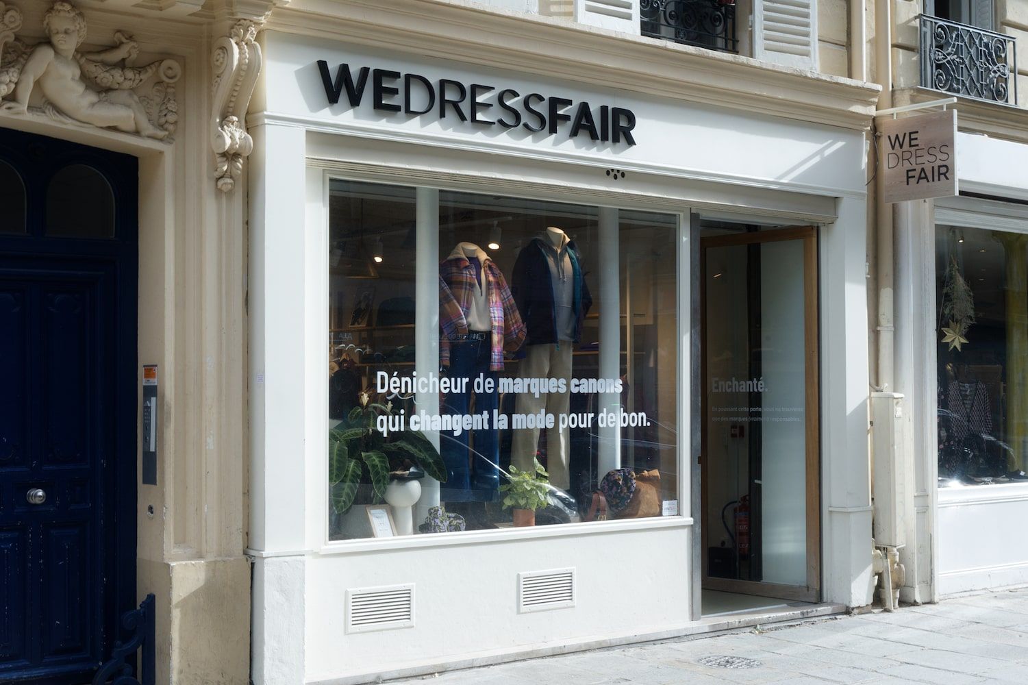 Photo de la devanture boutique de Paris