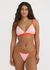 Culotte en coton bio | rose "core play string bikini briefs - marshmellow pink / vibrant red"
