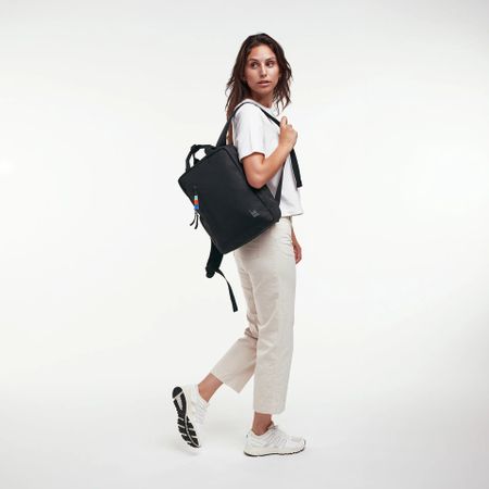 Sac à dos imperméable 11l en matière recyclée | black "daypack 2.0 black" - Got Bag