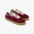 Baskets vegan | bordeau "gen9 - grapes full burgundy suede" - Moea