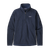 Polaire zippée en polyester recyclé | bleu "w's better sweater 1/4 zip new navy"