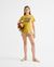 Short léger camel en coton bio - narciso - Thinking Mu