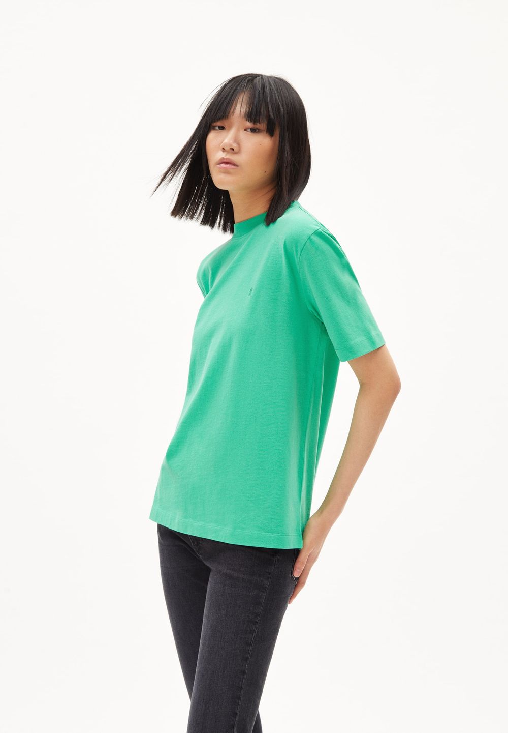 tee shirt vert zara