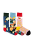 Pack 3 paires de chaussettes en coton bio | multicolore "dolce vita"