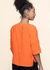 Blouse en tencel | orange "maitia shirt - tile red" - SKFK