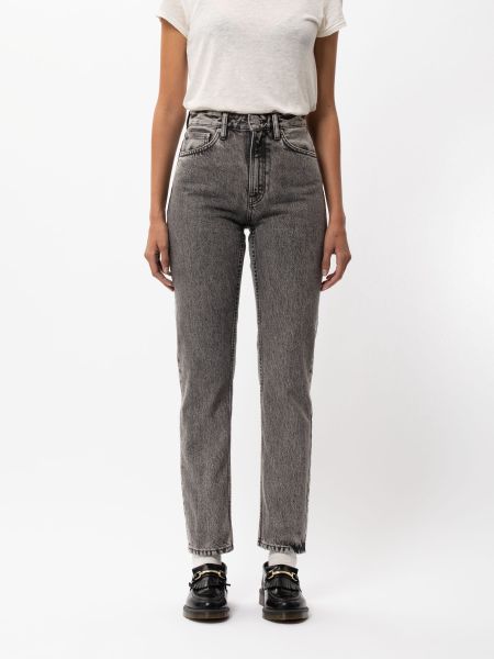 Jean mom gris en coton bio - breezy britt desert night