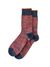 Chaussettes hautes rouge chiné - rasmusson - Nudie Jeans