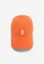 Casquette en coton bio |rouge "yenaas bold - sunset orange"